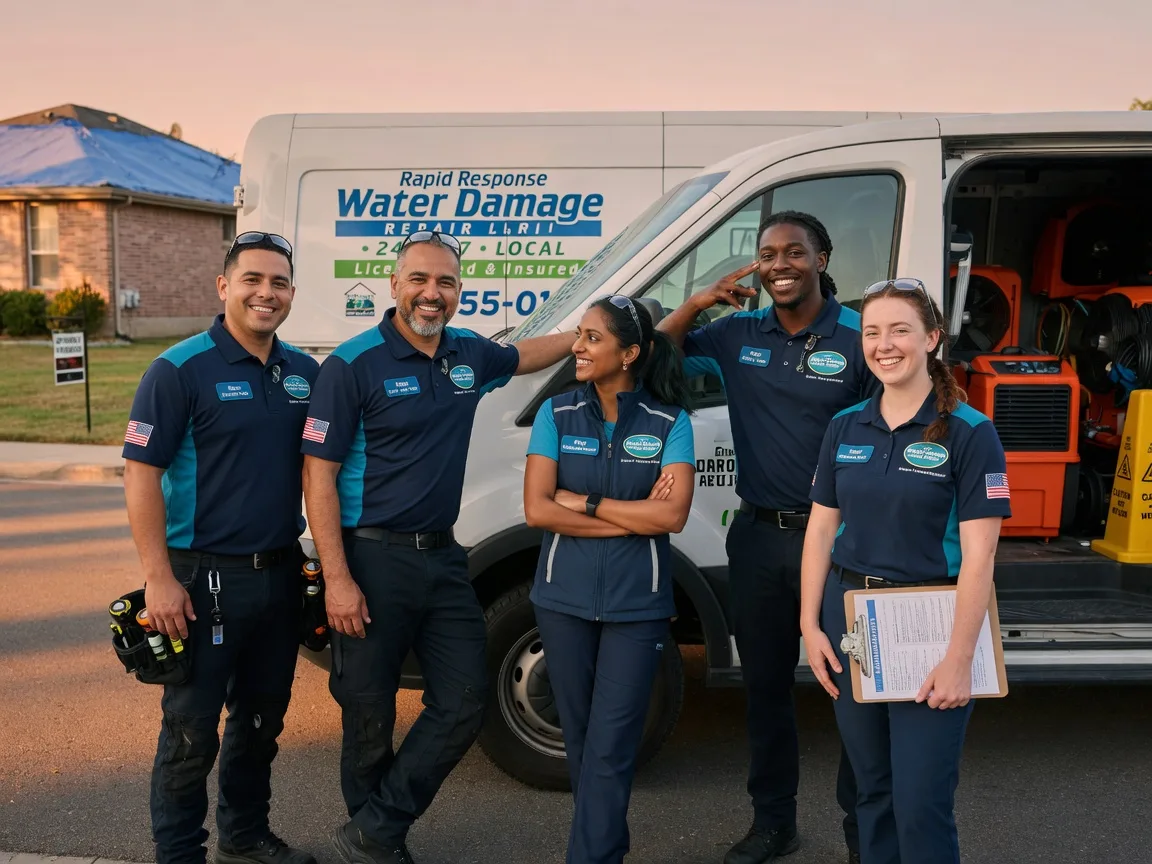 Water Damage Restoration company in Nome, TX